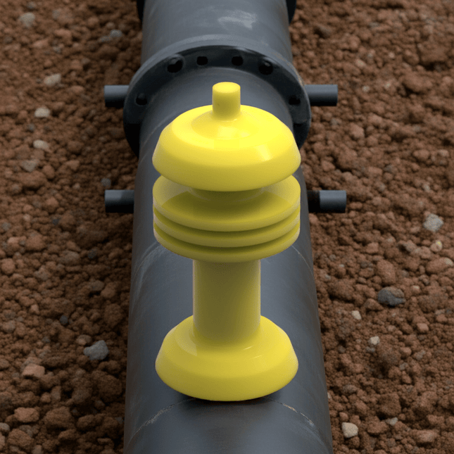 10” UreCast Cleaning Pig - Long - Enduro Pipeline Services