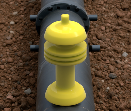 10” UreCast Cleaning Pig - Long