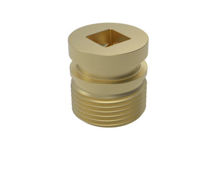 Brass Plug-Pig Popper
